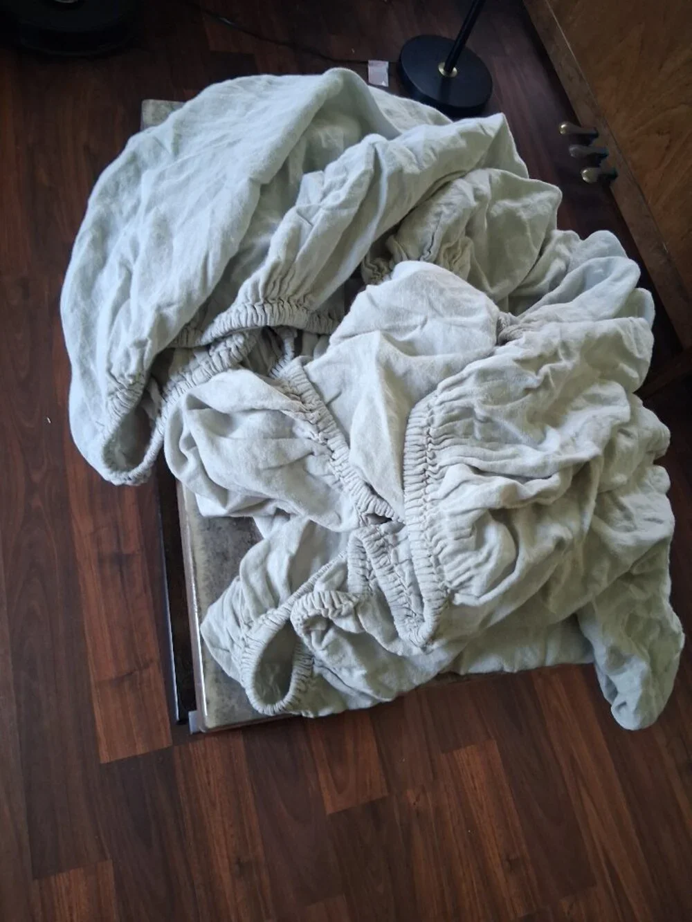 Parachute MIST Full/Queen 100% Linen 5-PCS Sheet Set